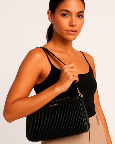 Bolsa Tiracolo Feminina - Preto - Pé Relax Sapatos Confortáveis