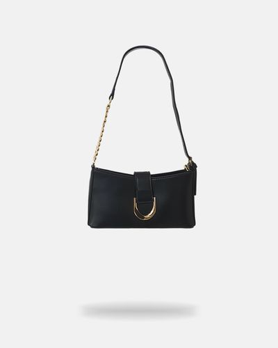 Bolsa Retangular Transversal Regina - Preto - Pé Relax Calçados Confortáveis