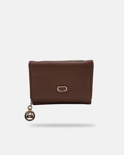 Carteira Luci - Coffee - Pé Relax Calçados Confortáveis