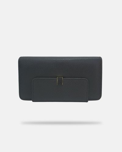 Carteira Longa Jade - Preta - Pé Relax Calçados Confortáveis