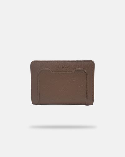 Carteira Média Laura- Coffee - Pé Relax Calçados Confortáveis