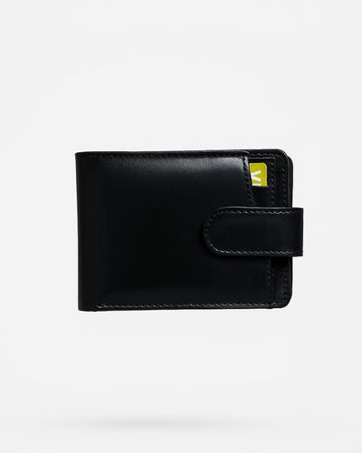 Carteira Masculina De Couro - Preta - Pé Relax Calçados Confortáveis