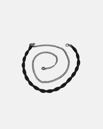 Cinto Crystal Feminino Fino - Preto - Pé Relax Calçados Confortáveis