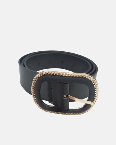 Cinto Feminino Longo Detalhado - Preto - Pé Relax Calçados Confortáveis