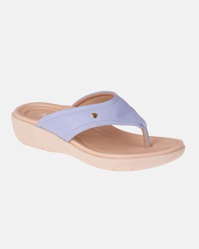 Chinelo Helicônia - Mirtilo - Pé Relax Sapatos Confortáveis