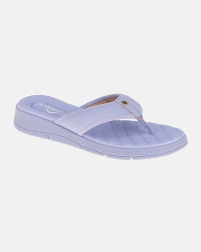 Chinelo Esporão Kalanchoê - Mirtilo - Pé Relax Sapatos Confortáveis