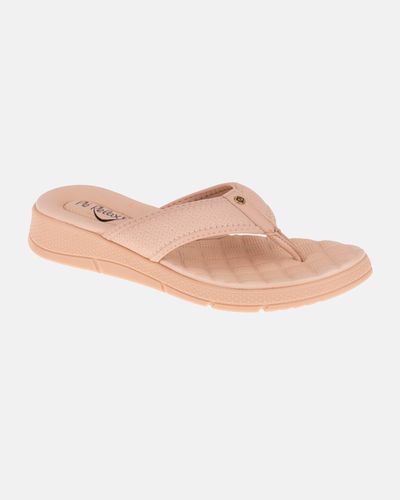 Chinelo Esporão Kalanchoê - Rosê - Pé Relax Sapatos Confortáveis