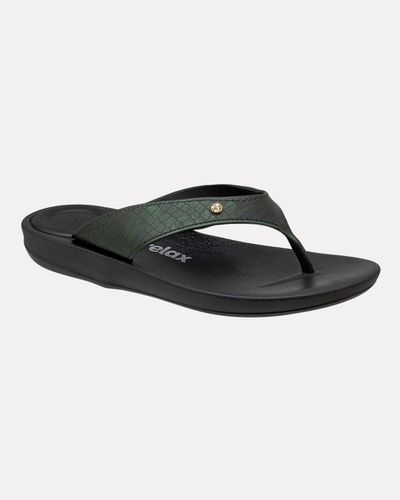 Chinelo Para Esporão Matricária - Preto - Pé Relax Calçados Confortáveis