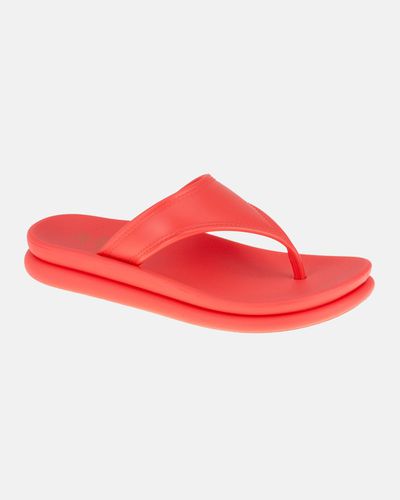 Chinelo Protea - Coral - Pé Relax Sapatos Confortáveis