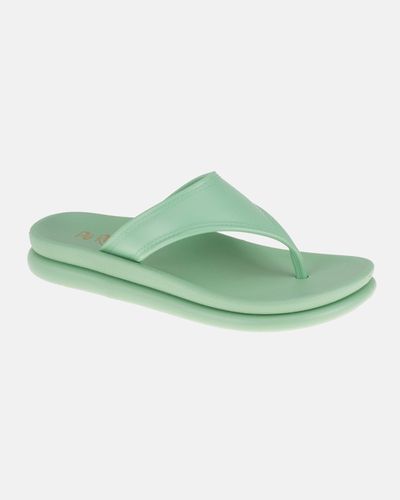 Chinelo Protea - Fresh Green - Pé Relax Sapatos Confortáveis