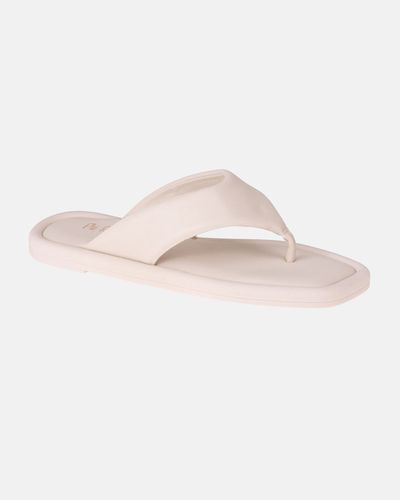 Chinelo Estrelícia - Off White - Pé Relax Sapatos Confortáveis