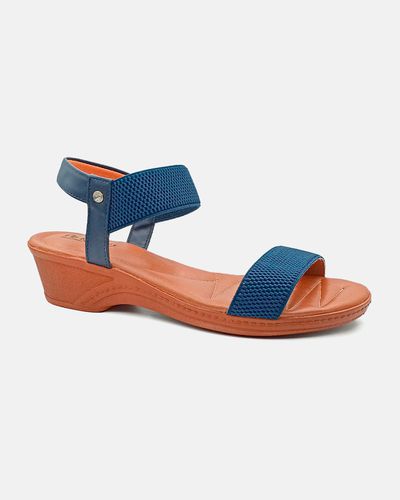 Sandália Verbena - Marinho - Pé Relax Sapatos Confortáveis