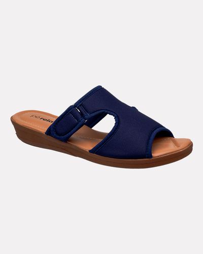 Tamanco para Joanete em Neoprene Gerânio - Marinho - Pé Relax Calçados Confortáveis