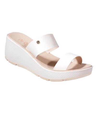 Tamanco Celósia - Creme - Pé Relax Sapatos Confortáveis