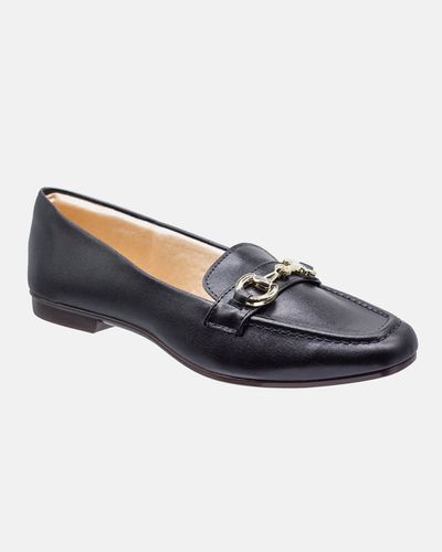 Sapatilha Monilaria - Preta - Pé Relax Sapatos Confortáveis