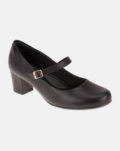 Sapato Mary Jane Boneca Magnólia - Preto - Pé Relax Sapatos Confortáveis