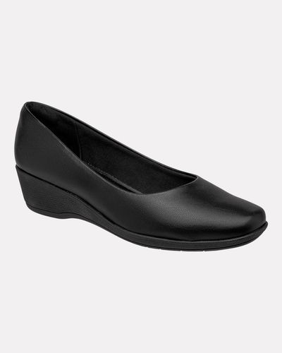 Sapato Lírio - Preto - Pé Relax Calçados Confortáveis