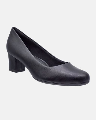 Sapato Social Feminino Magnólia - Preto - Pé Relax Sapatos Confortáveis