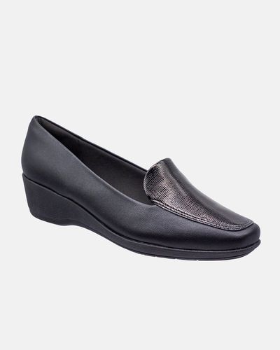 Sapato Lírio - Preto - Pé Relax Sapatos Confortáveis