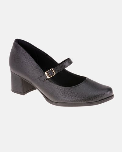 Sapato Boneca Camélia - Preto - Pé Relax Sapatos Confortáveis