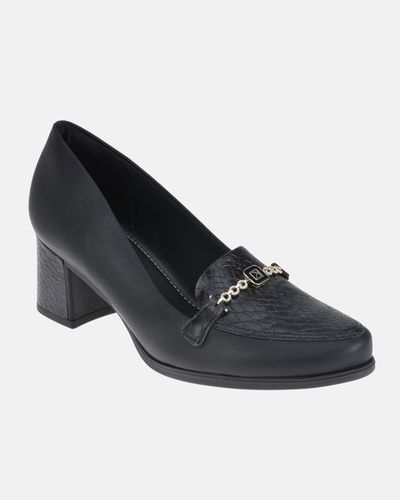 Sapato Camélia - Preto - Pé Relax Sapatos Confortáveis