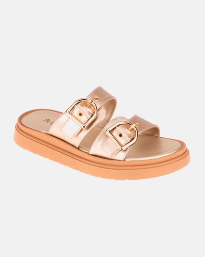Birken Papete Orquídea - Ouro - Pé Relax Sapatos Confortáveis