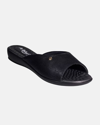 Tamanco Anatômico Jasmim - Preto - Pé Relax Sapatos Confortáveis