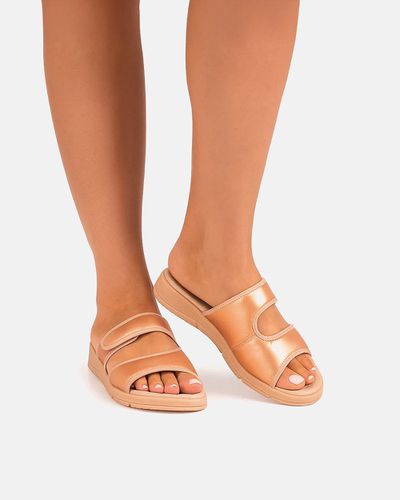 Tamanco para Esporão Kalanchoê - Rosê Gold - Pé Relax Calçados Confortáveis