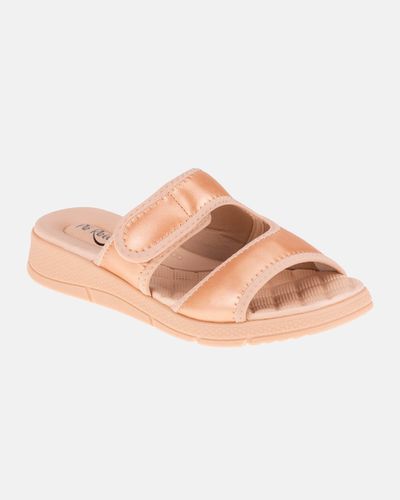 Tamanco Kalanchoê - Rosê Gold - Pé Relax Sapatos Confortáveis