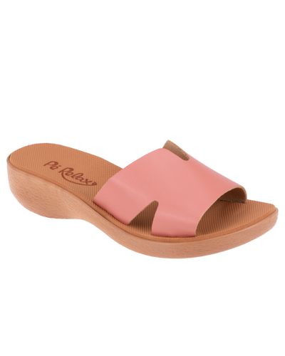 Tamanco Giesta - Blush - Pé Relax Calçados Confortáveis