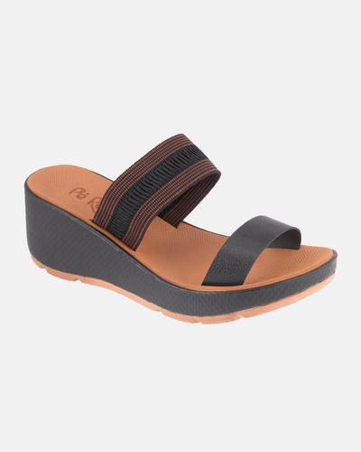 Tamanco Celósia - Preto - Pé Relax Sapatos Confortáveis