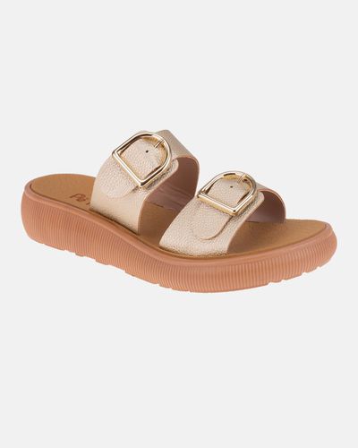 Birken Antúrio - Champagne - Pé Relax Sapatos Confortáveis