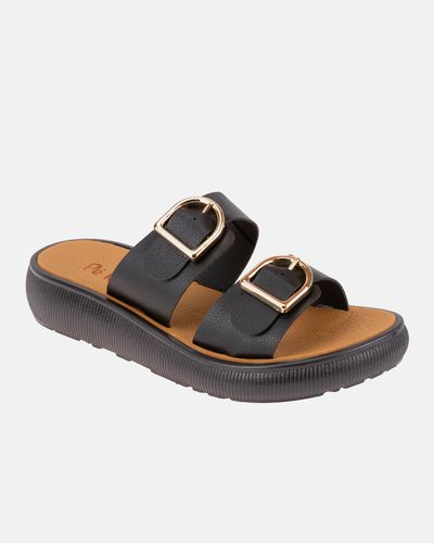 Birken Antúrio - Preta - Pé Relax Sapatos Confortáveis
