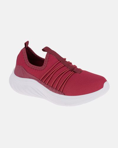 Tênis Íris - Bordô / Rosê - Pé Relax Sapatos Confortáveis