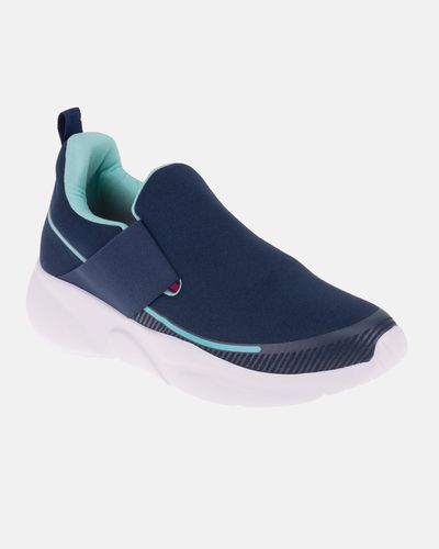Tênis Pluma - Marinho / Verde Água - Pé Relax Sapatos Confortáveis