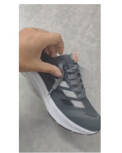 Tênis para Caminhada Maranta - Grafite / Preto - Pé Relax Calçados Confortáveis