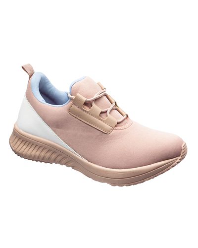 Tênis Girassol - Rosê - Pé Relax Sapatos Confortáveis