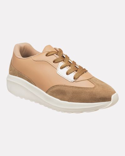 Sneaker Ortopédico Bromélia - Bege / Dolce - Pé Relax Calçados Confortáveis