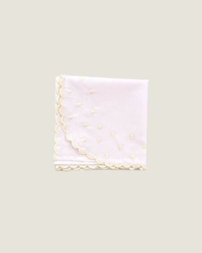 Vira Manta Poá amarelo