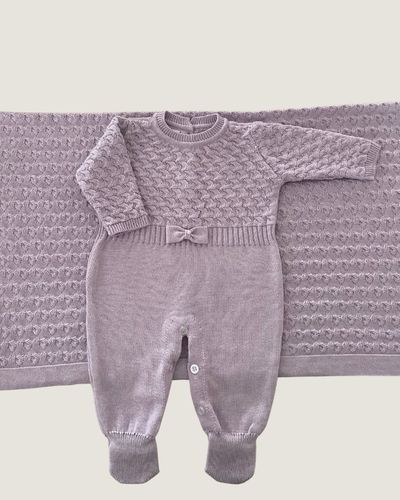 Saída Maternidade Aurora Lavanda
