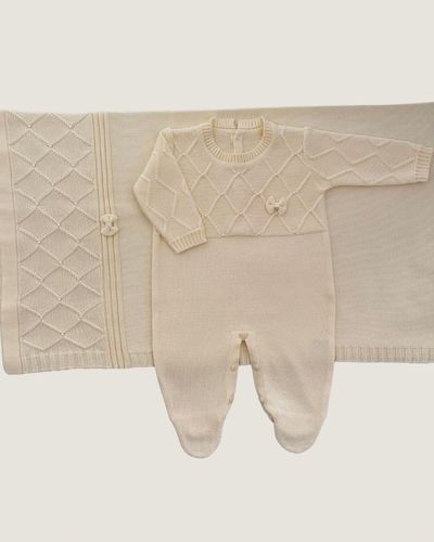 Saída Maternidade Maria Amarelo Pó