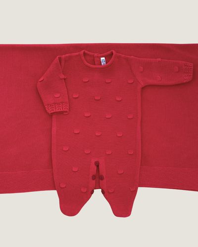 Saída Maternidade Poá Fem. Vermelha