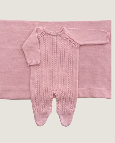 Saída Maternidade Firenze Fem. Rosa Bebê