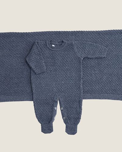 Saída Maternidade Pipoquinha Azul Jeans