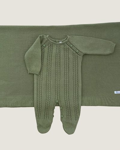 Saída Maternidade Firenze Verde Plantação