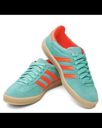 Tenis Gazelle Verde menta com laranja - ENTRE COMADRES