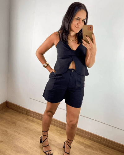 Conjunto Maylene Preto - ENTRE COMADRES