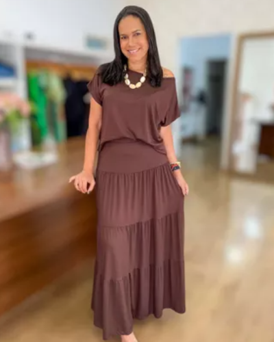 Conjunto Tres Marias Marrom - ENTRE COMADRES