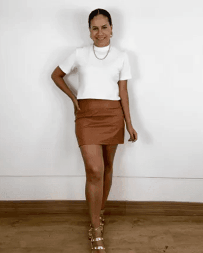 Saia Courino Caramelo