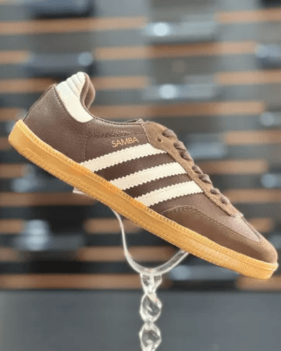 Tênis Samba Marrom com Off White - ENTRE COMADRES